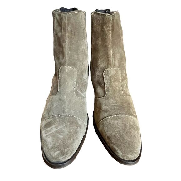 Charles David Tan Ankle Boots - Picture 5 of 9